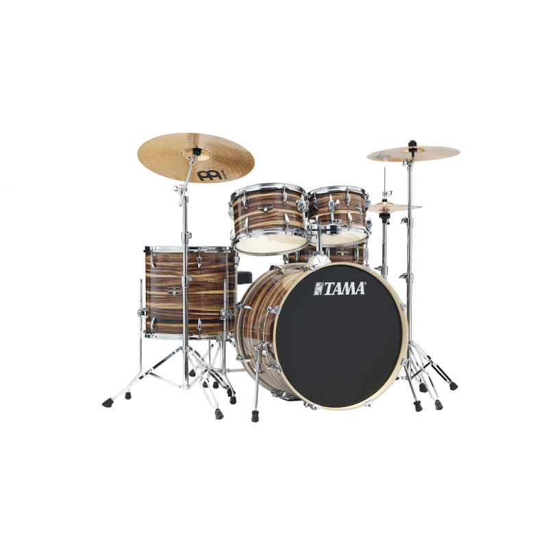 Tama Imperialstar 22″ 5pz IP52H6W + Hardware & Piatti Meinl HCS