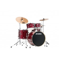 Tama Imperialstar 22″ 5pz IP52H6W + Hardware & Piatti Meinl HCS