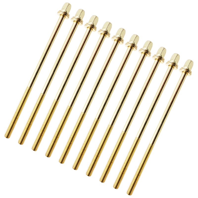 TRC-110W-BR - Vite Tirante d'Oro 110mm con Rondella - Filettatura 7/32" (x10)