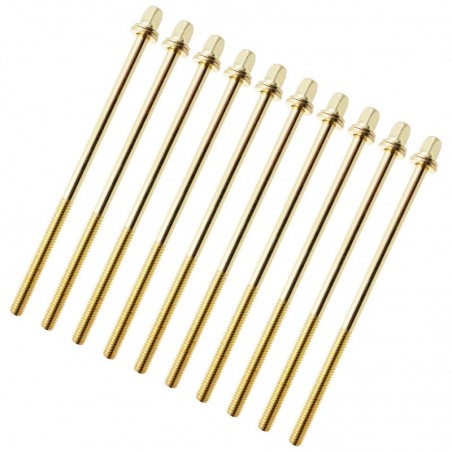 TRC-110W-BR - Vite Tirante d'Oro 110mm con Rondella - Filettatura 7/32" (x10)