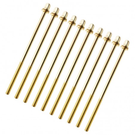 TRC-115W-BR - Vite Tirante d'Oro 115mm con Rondella - Filettatura 7/32" (x10)