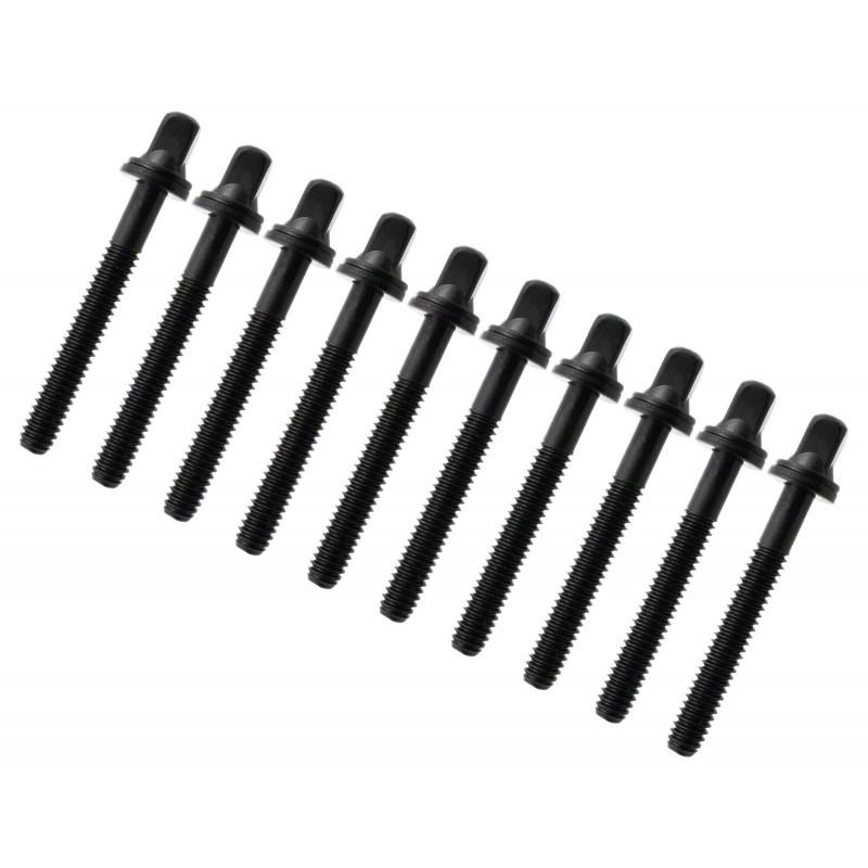 TRC-42W-BK -Vite Tirante Nero 42mm con Rondella - Filettatura 7/32" (x10)