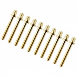 TRC-42W-BR -Vite Tirante d'Oro 42mm con Rondella - Filettatura 7/32" (x10)