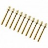 TRC-42W-BR -Vite Tirante d'Oro 42mm con Rondella - Filettatura 7/32" (x10)