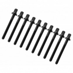 TRC-47W-BK -Vite Tirante Nero 47mm con Rondella - Filettatura 7/32" (x10)