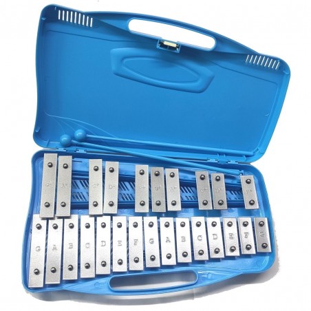 Classic Glockenspiel Metallofono Xilofono Cromatico 25 Note