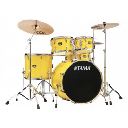 Tama Imperialstar 22″ 5pz IP52H6W + Hardware & Piatti Meinl HCS