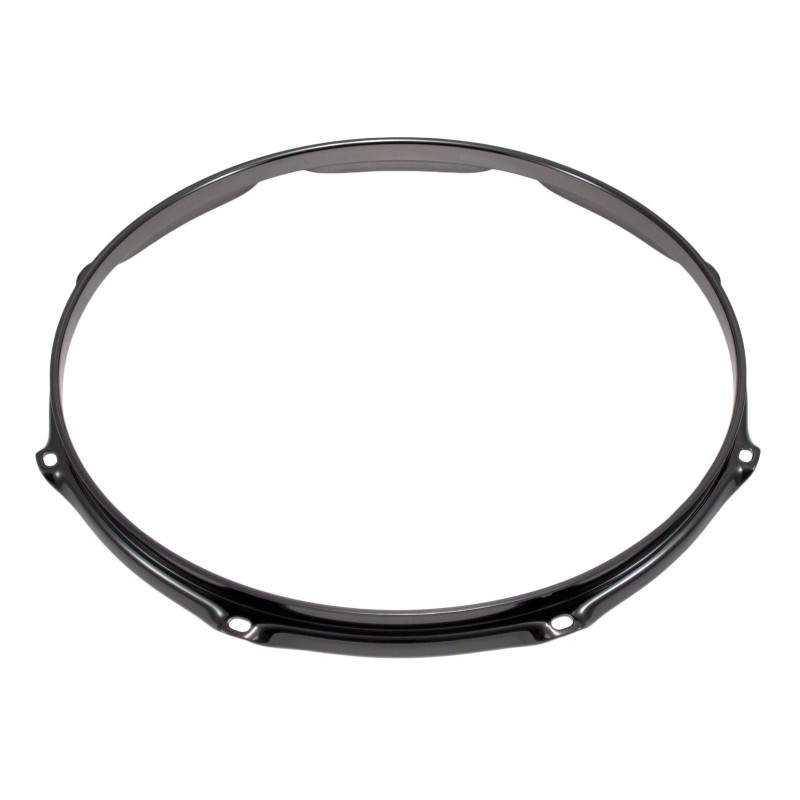 H23-13-8BK - Cerchio 13" 8 Tiranti Nero Super Tripla Flangia 2.3mm