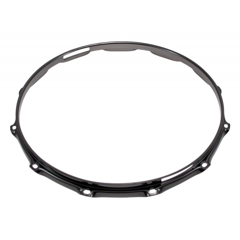 H23-14-12SBK - Cerchio 14" 12 Tiranti Cordiera Nero Super Tripla Flangia 2.3mm