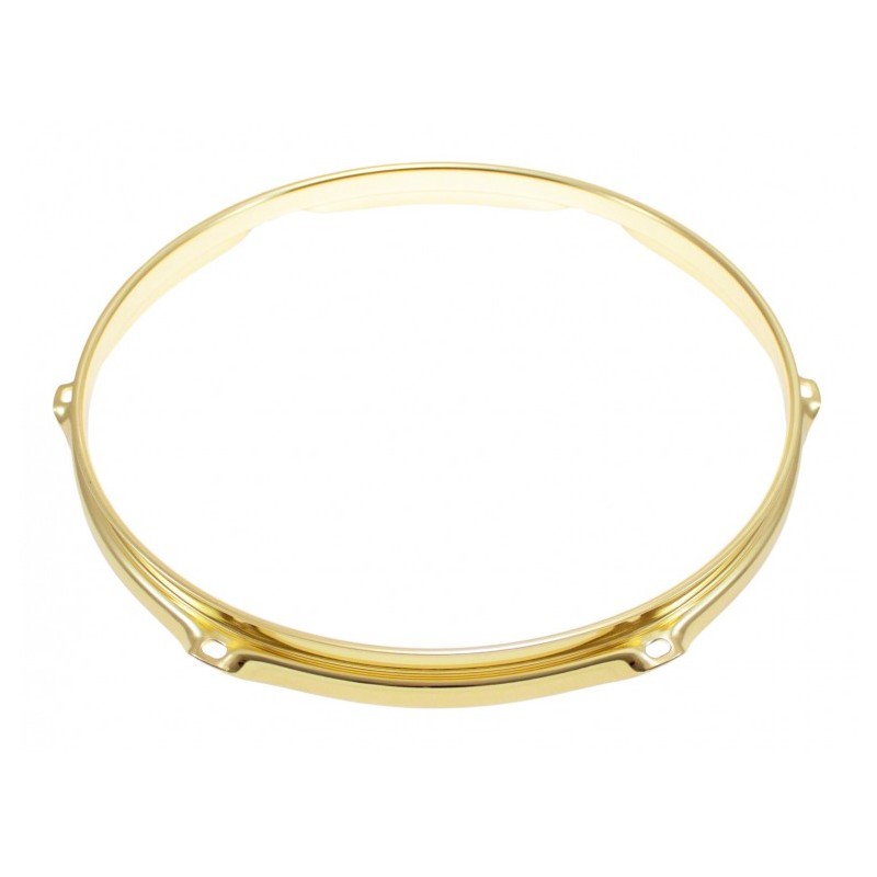 H23-10-6BR - Cerchio 10" 6 Tiranti d'Oro Super Tripla Flangia 2.3mm