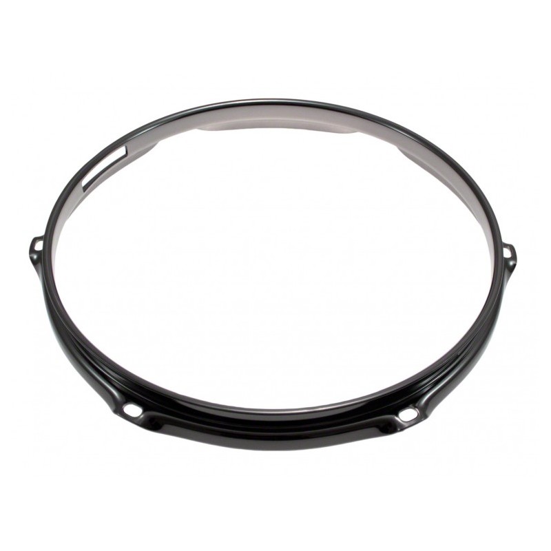 H23-10-6SBK - Cerchio 10" 6 Tiranti Cordiera Nero Super Tripla Flangia 2.3mm