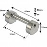 TL3S51B - Blocchetto Tubo Grancassa - 51mm - Solo (x1)