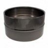 SBB1307 - 13" x 7" fusto ottone nickel nero (Brass) - Rullante