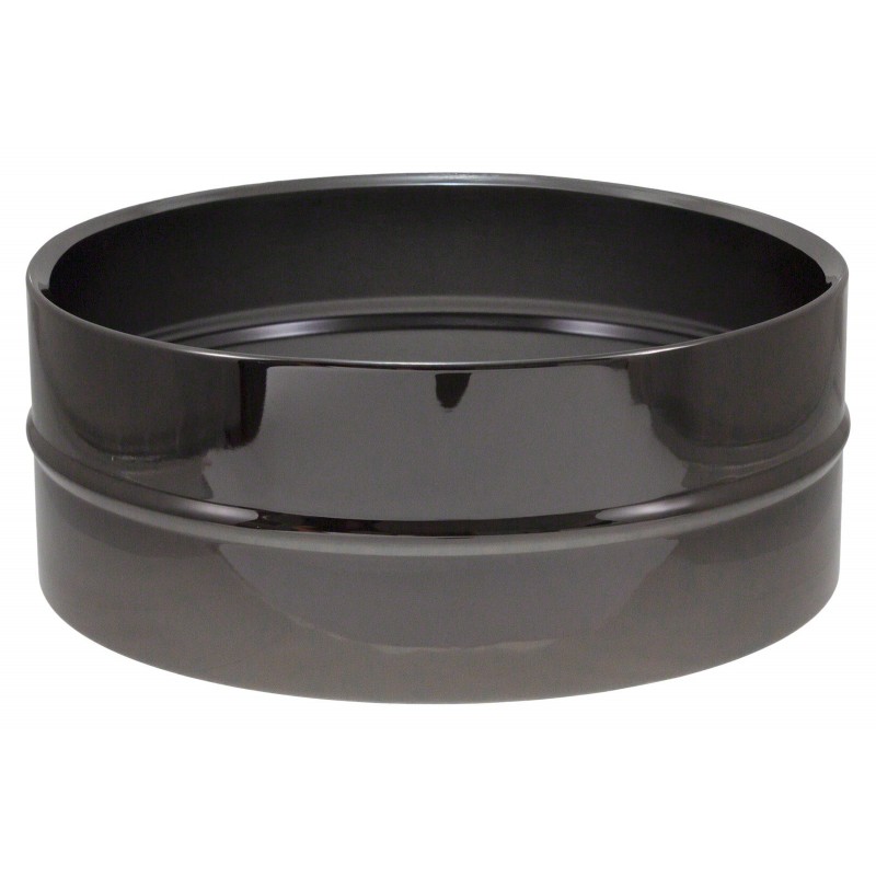 SBB14055 - 14" x 5.5" fusto ottone nickel nero (Brass) - Rullante