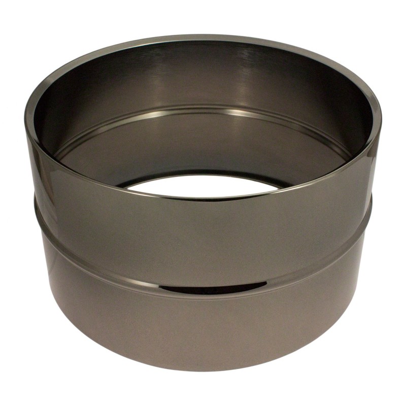 SBB1408 - 14" x 8" fusto ottone nickel nero (Brass) - Rullante