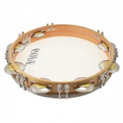 PA11D8HC - 11" Pandeiro Double Lugs Coated Head