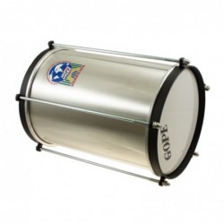 REP0830AL-HBK - 8" Alu Repinique Black Hoop - 30cm Depth