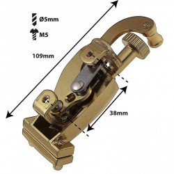 STO7BR - Tenticordiera per rullante Deluxe 38mm - d'Oro