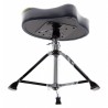 Sparedrum DTHS1-BSR - Pro Drum Throne Saddle Shaped Double-Braced Legs - Navy Blue