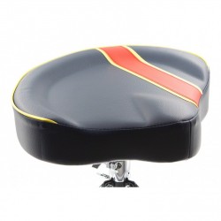 Sparedrum DTHS1-BSR - Pro Drum Throne Saddle Shaped Double-Braced Legs - Navy Blue