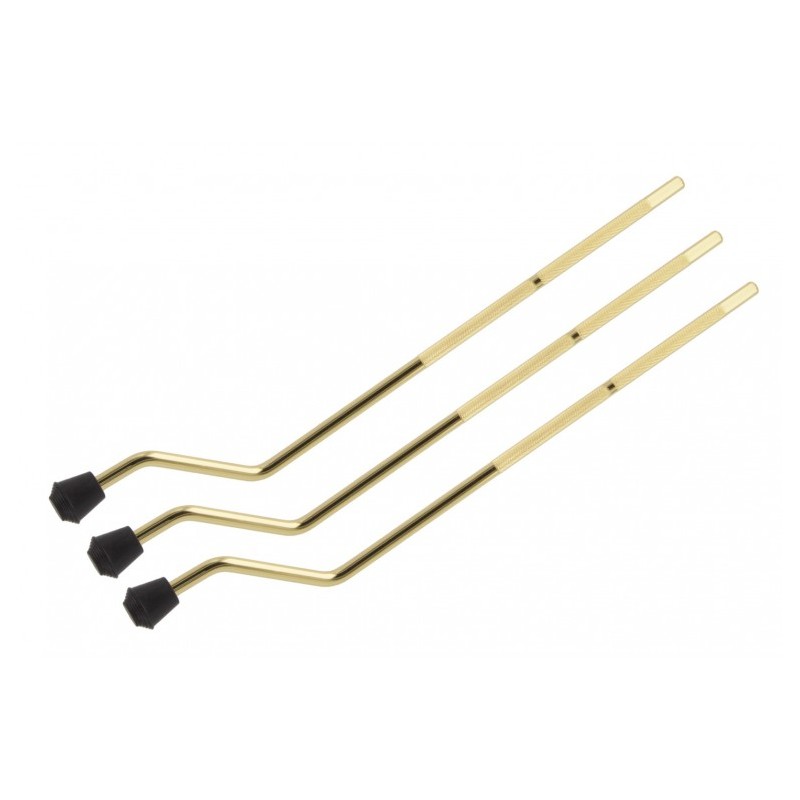 FTL1-540-105-BR - gambe Timbal Base d'Oro 540mm - Ø10.5mm (x3)