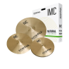 IMC Bronze 3 Piece Cymbal Set (Natural) - Bag free!