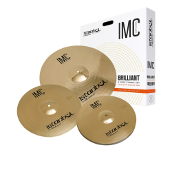 IMC Bronze 3 Piece Cymbal Set (Brilliant) - Bag free!