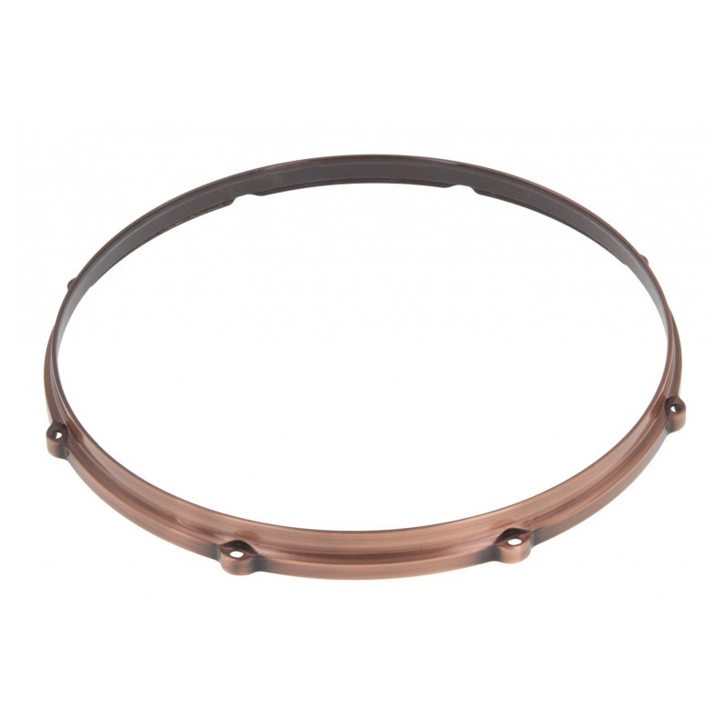 HDC3-18-8VBC - 18" 8 Holes Black 3mm Die Cast Drum Hoop - Vintage Brushed Copper