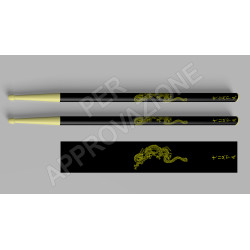 Rohema 5B Custom by Drum Stroke Stick Wrap