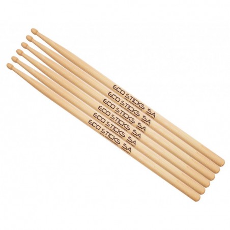 Rohema Eco Sticks 5A Hickory - 3 Pairs Pack