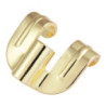 DC26BR - graffa 10mm Rullante / Grancassa - d'Oro (x1)