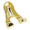 DC3BR - graffa Grancassa - ottone (x1)