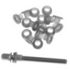 TRW20S - Nylon tension rod washers - Silver (x20)