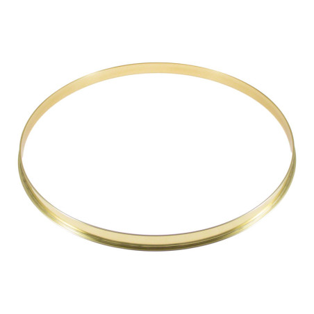 HSFB23-14BR - 14" 2.3mm Brass Single Flange Drum Hoop