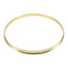 HSFB23-14BR - 14" 2.3mm Brass Single Flange Drum Hoop