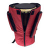 36cm x 67cm Djembe Heavy Duty Protection Bag - Red