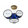 XDrum Junior KIDS Batteria colore blu