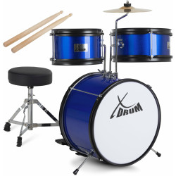 XDrum Junior KIDS Batteria colore blu