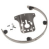 SPT-UN-8-5-BK - Black 8" 5 Holes Rims / Tom Suspension - Universal Plate