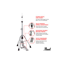 Pearl H-930 Demon-Style Hi-Hat Stand