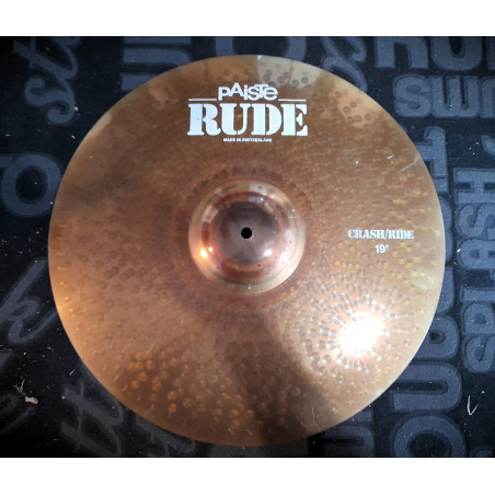 PAISTE Rude Crash/Ride 19" (USATO)