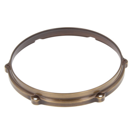 HDC3-10-6VBB - 10" 6 Holes Black 3mm Die Cast Drum Hoop - Vintage Brushed Brass