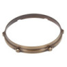 HDC3-10-6VBB - 10" 6 Holes Black 3mm Die Cast Drum Hoop - Vintage Brushed Brass