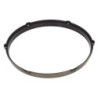 HDC3-12-6VBN - 12" 6 Holes Black 3mm Die Cast Drum Hoop - Vintage Brushed Nickel