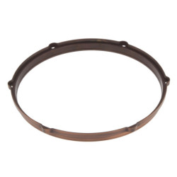 HDC3-13-6VBC - 13" 6 Holes Black 3mm Die Cast Drum Hoop - Vintage Brushed Copper