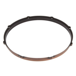HDC3-16-8VBC - 16" 8 Holes Black 3mm Die Cast Drum Hoop - Vintage Brushed Copper