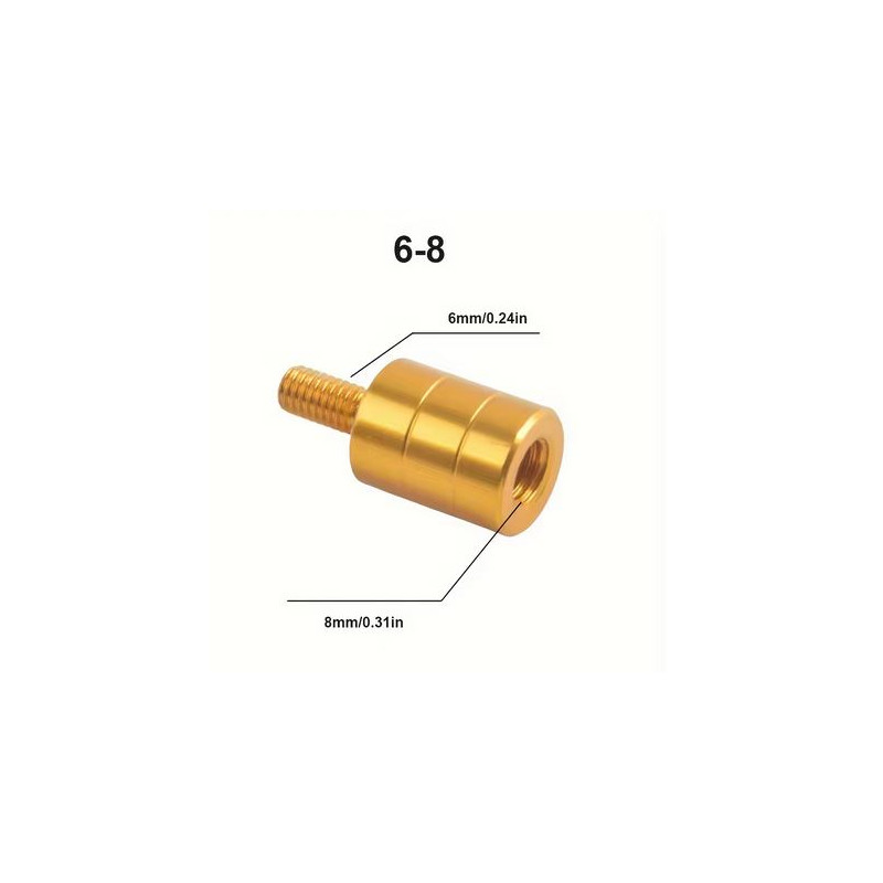 Adattatore per practice pad stand da 8mm a 6mm