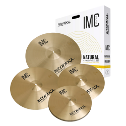 IMC Bronze 4 Piece Cymbal Set (Natural) - Bag free!