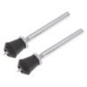 BDS13 - 12mm Straight Bass Drum Spurs (x2)