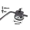 BDS2 - gambe Grancassa con fissaggio quadrata (x2)